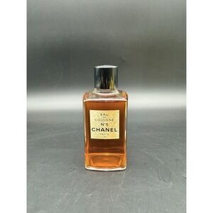 Vintage 60's Chanel No.5 Paris Eau De Cologne 4oz Rare